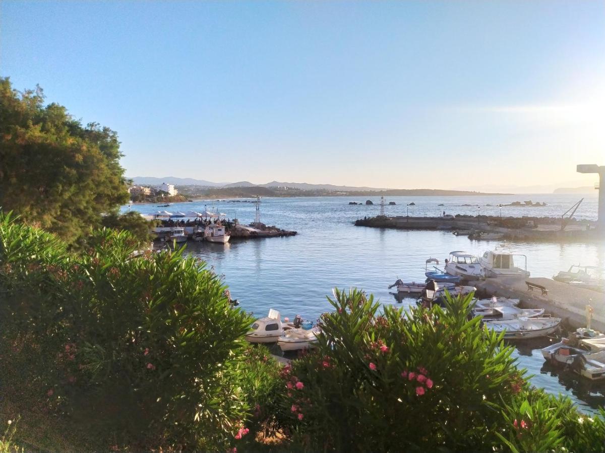 Sea Side View Home Steps From The Beach & City Chania  Exterior foto